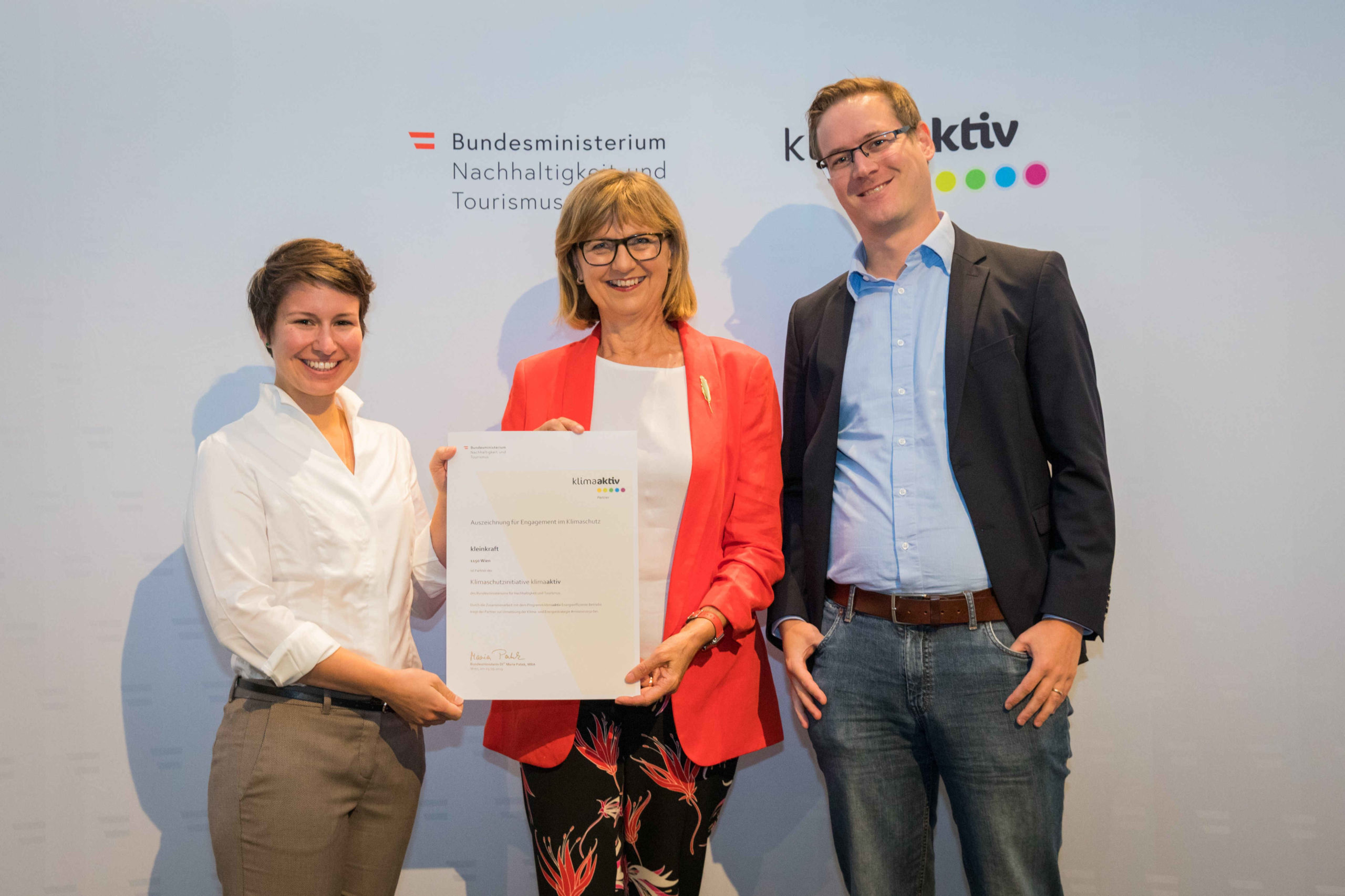 kleinkraft ist klimaaktiv Partner